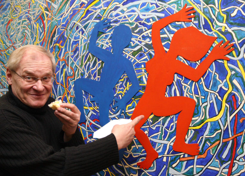 Malíř Josef Odráška.