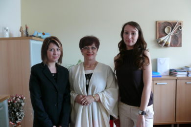 Náměstkyně hetjmana Jaroslava Wenigerová (ODS) s Evou Koreckou a Zuzanou Kudělkovou. 