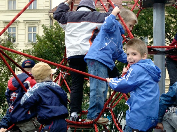 Vybavení parku je určeno především dětem