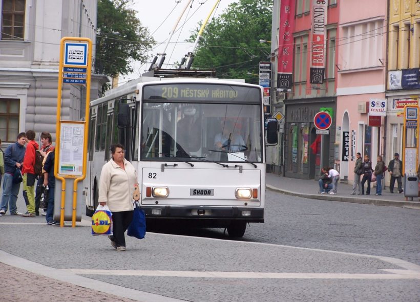 Od pátku do neděle do centra trolejbusy jezdit nebudou.