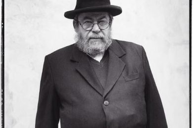 Vrchní český zemský rabín Efraim Karol Sidon.