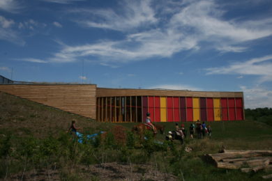 Ekologický dům Sluňákov v Horce nad Moravou získal mimo jiné cenu Grand Prix architektů.