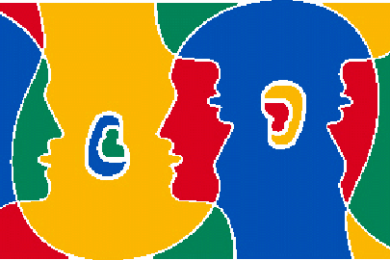 Logo Evropského dne jazyků.