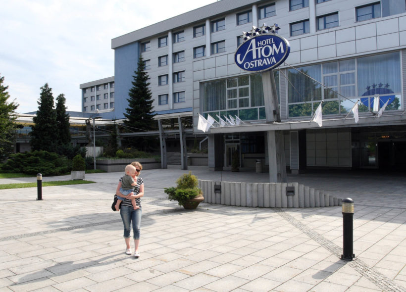 Hotel Atom v Ostravě. 