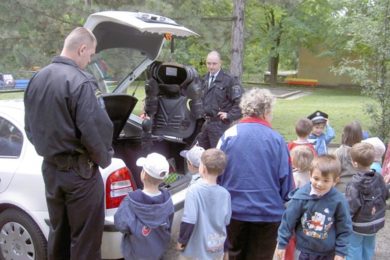 Zajímavé akce strážníků pro děti mohou být velmi užitečné. 
