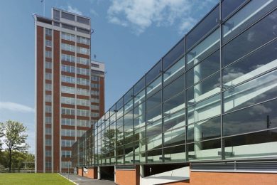 Baťův mrakodrap ve Zlíně.