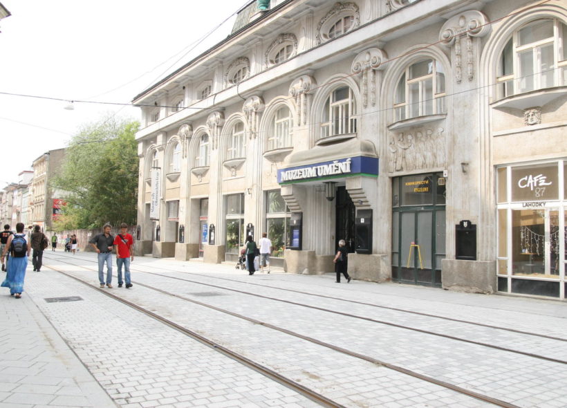 Budova Muzea umění Olomouc, která stojí v Denisově ulici, projde zásadní rekonstrukcí. 