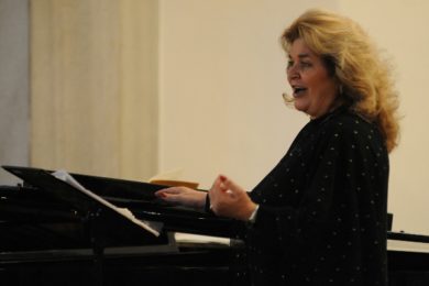 Prezidentka festivalu Janáčkův máj, operní pěvkyně Gabriela Beňačková. 