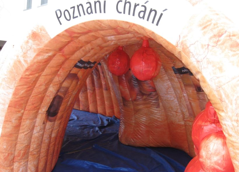 Nafukovaci model nasich strev.