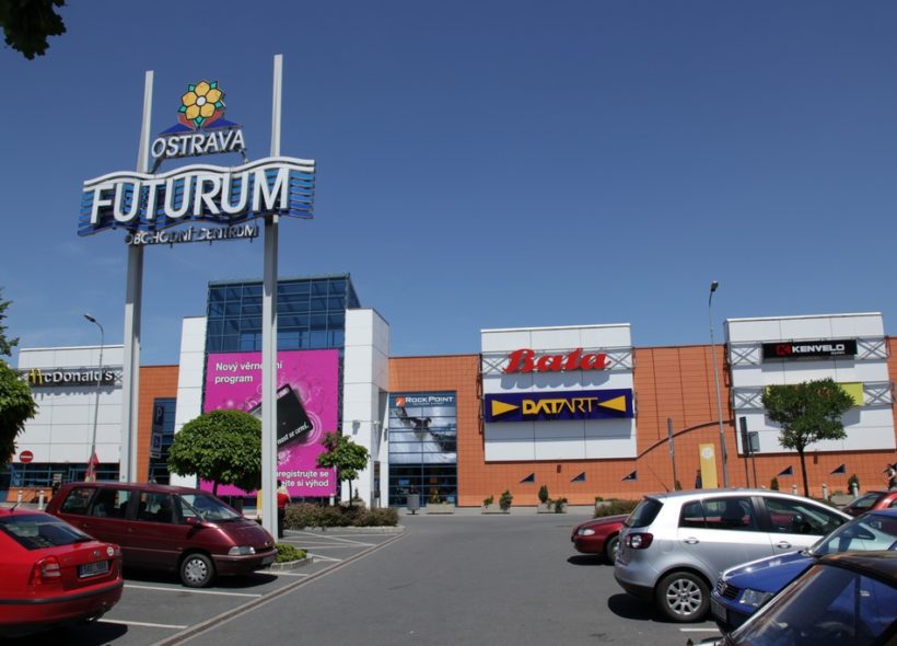Obchodní centrum Futurum Ostrava, které slaví desáté narozeniny. 