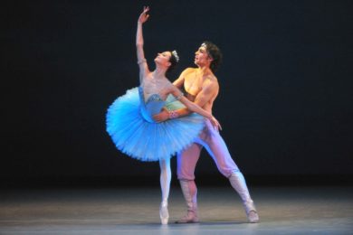 Nejlepší světový tanečník současnosti Ivan Vasiliev s Ninou Katsapovou. 