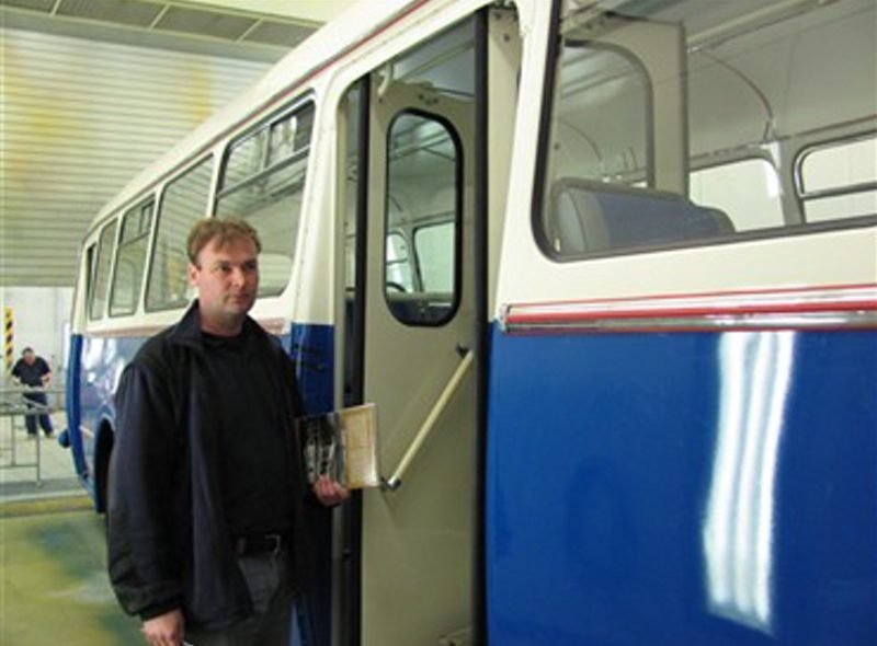 Opravený autobus je jako nový
