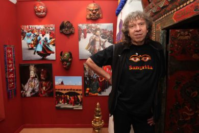 Známý cestovatel a majitel většiny exponátů Rudolf Švaříček jezdí do Tibetu už dvacet let.