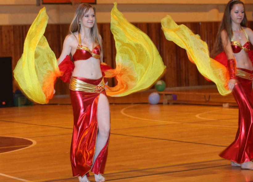 Tyto tanečnice vybojovaly v kategorii orientálních tanců zlato