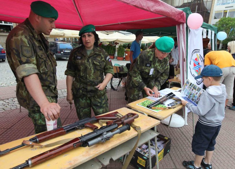 Na Bambiriádě se ve Zlíně představila i Armáda České republiky