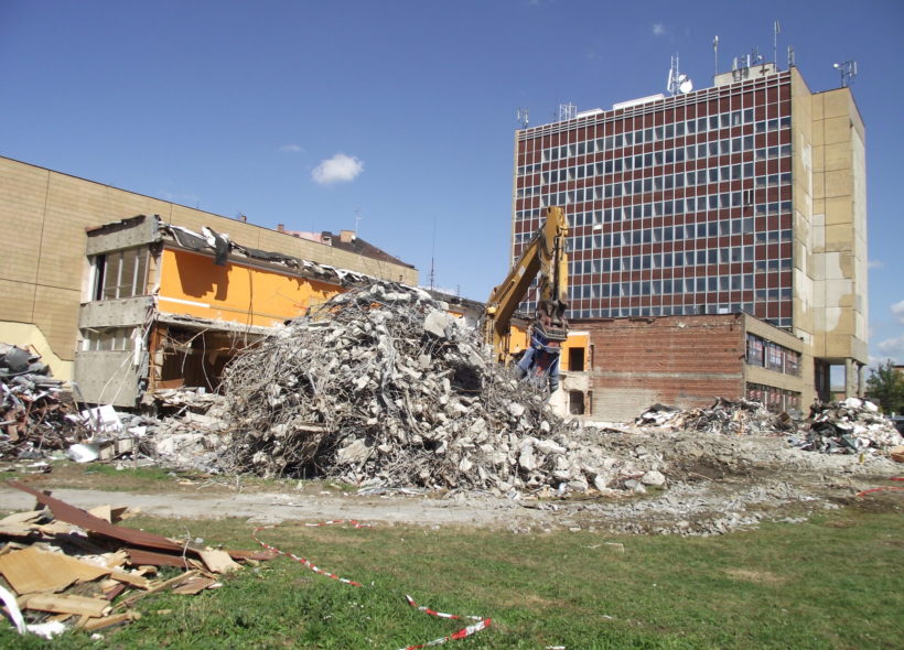 Na začátku září zahájila společnost CPI bourání a rekonstrukci nynějšího hotelu Sigma v Olomouci. 