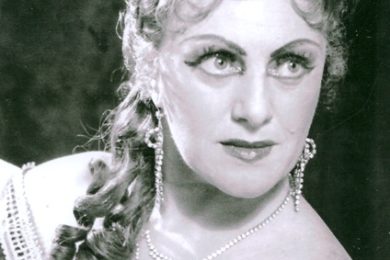 Zdeňka Diváková jako Floria Tosca ve  stejnojmenné Pucciniho opeře Tosca v roce 1960rn