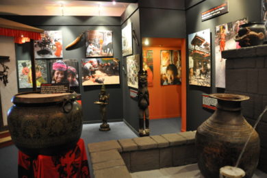 Expozice výstavy Šangri-la bude k vidění už jen do konce února.