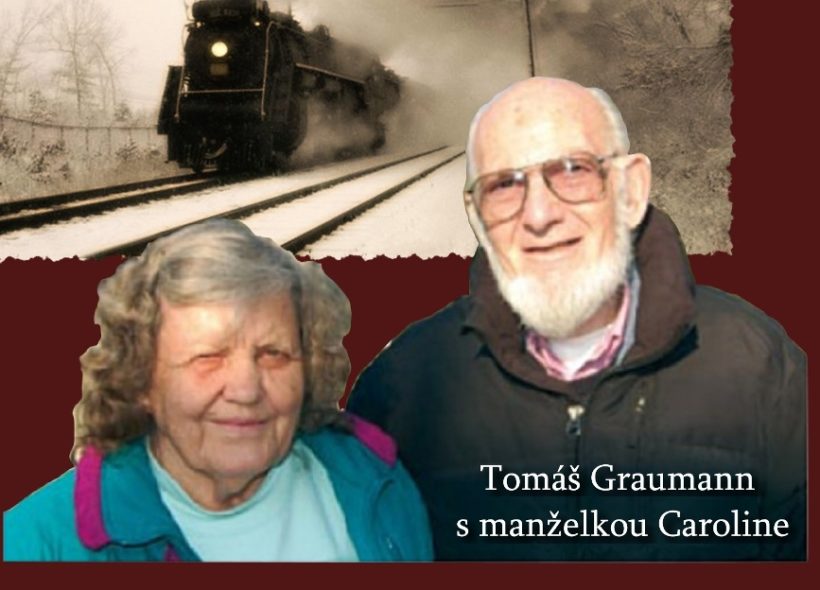 Tomáš Graumann se svou manželkou Caroline. 