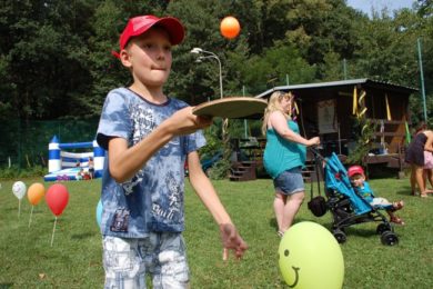 K oslavám patřily soutěže dětí. 