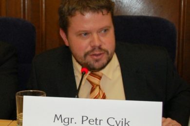 Odstupující primátor Petr Cvik. 