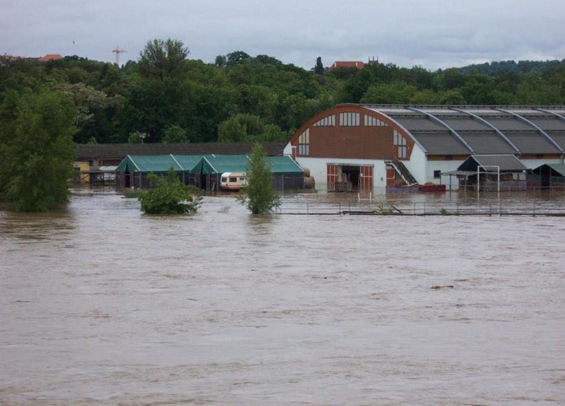 Mezi areály zasažené povodněmi patří především jezdecké a kynologické oddíly na Císařském ostrově