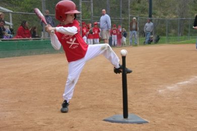 T-ball je pálková průpravná hra pro baseball a softball, kterou hrají děti ve věku od šesti do deseti let.