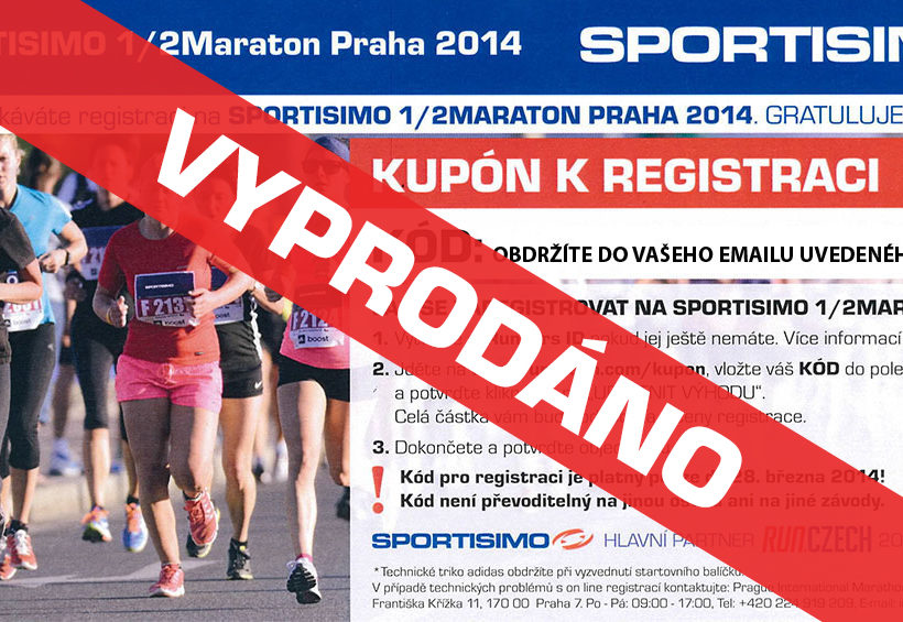 Sportisimo certifikát - SPORTISIMO půlmaraton Praha