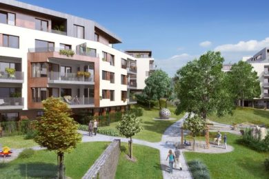 Park Hloubětín nabídne celkem 125 bytů s balkonem nebo terasou