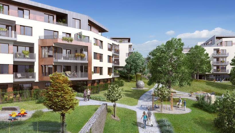 Park Hloubětín nabídne celkem 125 bytů s balkonem nebo terasou