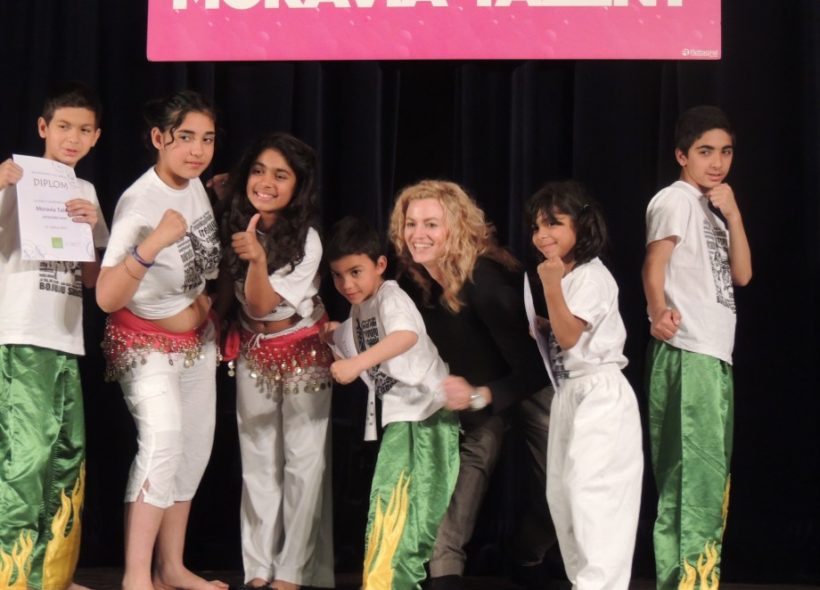 Moraviatalent, romská dětská taneční skupina z Želešic měla u diváků velký úspěch.