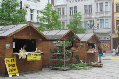 Selský rynek se koná na Jiráskově náměstí v centru Ostravy.