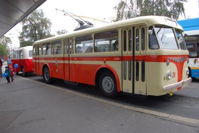 Historický trolejbus bude jezdit mezi hlavním nádražím a zoo.