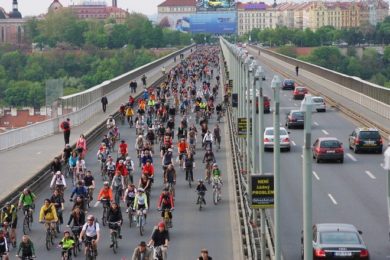 I letos pojedou cyklisté po Nuselském mostě