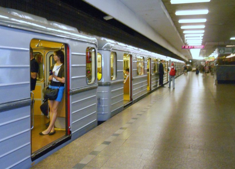 historická souprava metra