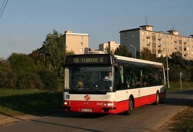Autobus 135 bude mít do konce srpna jinou trasu