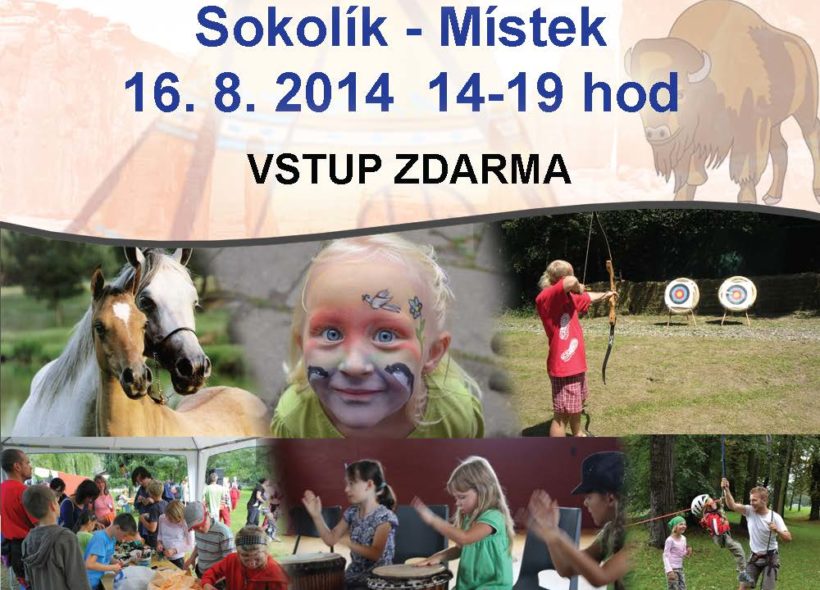 Indiánské odpoledne v Sokolíku.