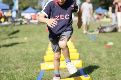 V rámci akce Sporťáček si mohou děti vyzkoušet hned několik sportů.