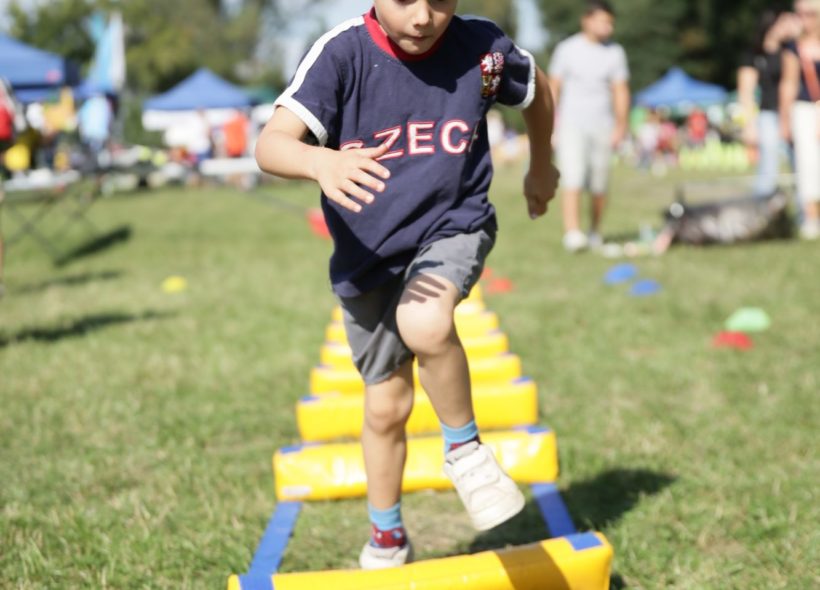V rámci akce Sporťáček si mohou děti vyzkoušet hned několik sportů.