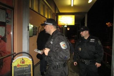 Kontrola hospod Městskou policií