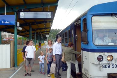 Nováček mezi pražskými vlakovými stanicemi - Podbaba.