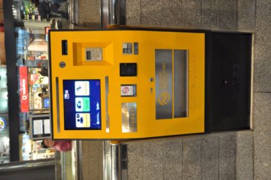 Jsou tu nové automaty na jízdenky MHD.
