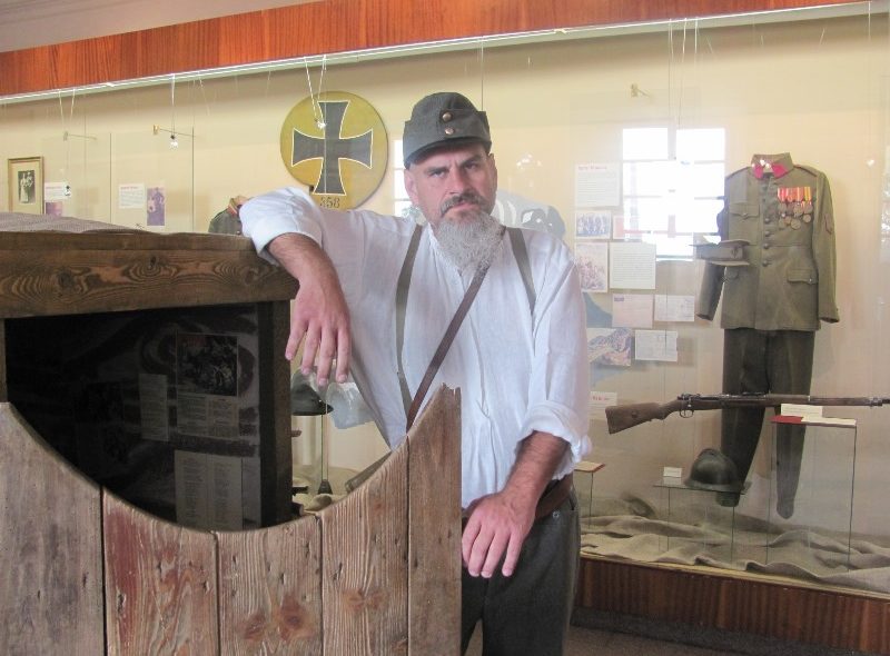 Výstavní sály Muzea Beskyd zaplnily předměty se vztahem k první světové válce