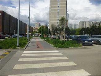 Úpravy Sofijského náměstí v Modřanech přihlášené do soutěže Cesty městy