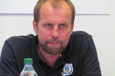 Hlavní trenér Zlína Rostislav Vlach.