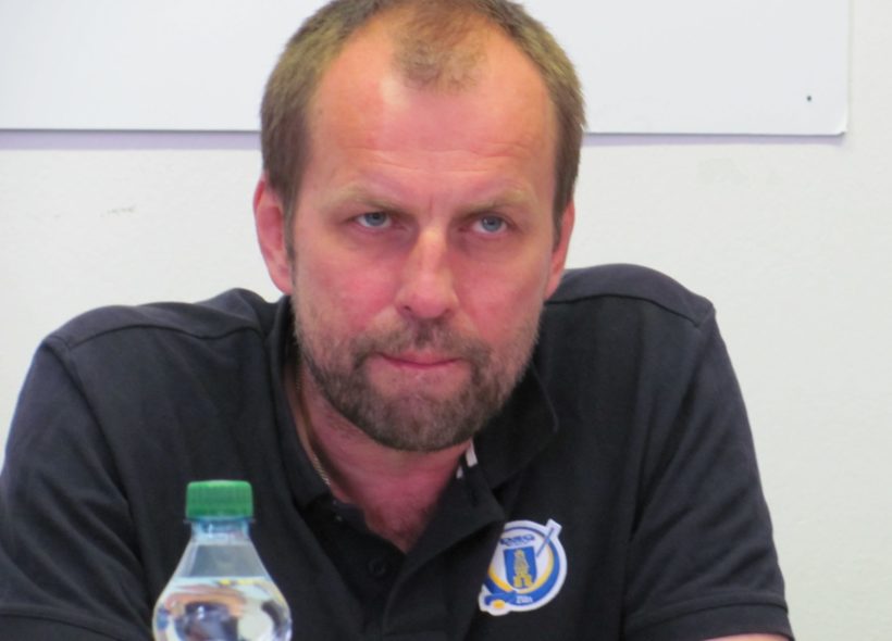 Hlavní trenér Zlína Rostislav Vlach.