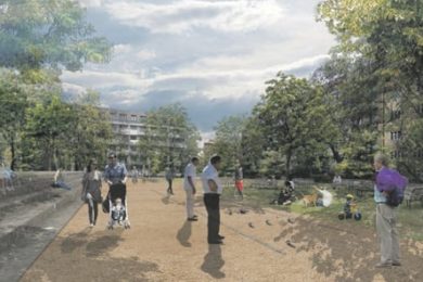 Vítězný návrh podoby Komenského náměstí pomohli vybrat i místní obyvatelé v anketě.