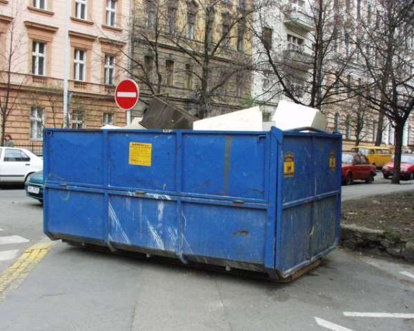 Přehled přistavení velkoobjemových kontejnerů na Praze 7