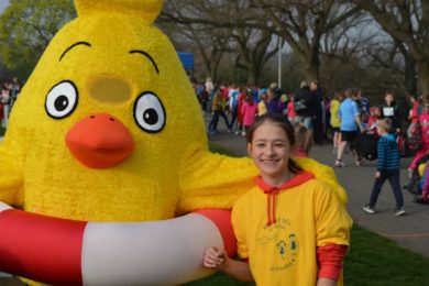 Aprílový běh s Kuřetem na Židovských pecích - ZŠ Jeseniova