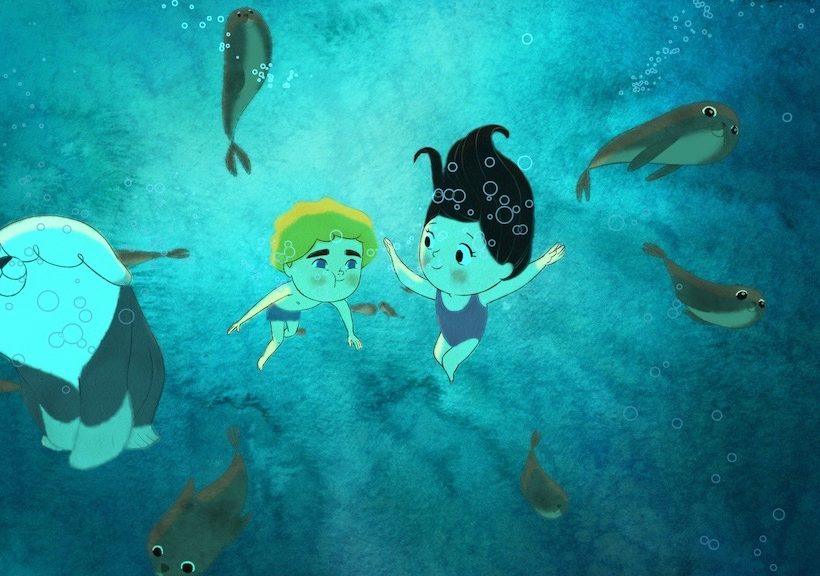 Animace filmu Píseň moře je kouzelná.